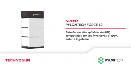 Baterías de litio Pylontech serie Force L2